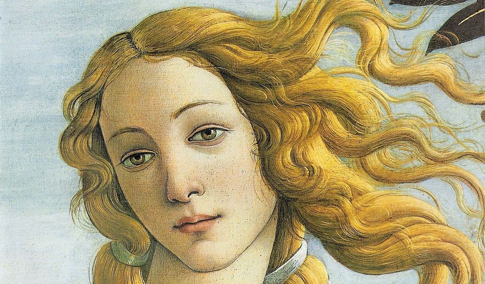 Sandro Botticelli - Birth of Venus Botticelli - detail - Uffizi Gallery - Florence